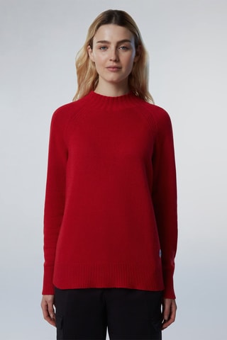 Wollen en Kasjmier Trui - Rood