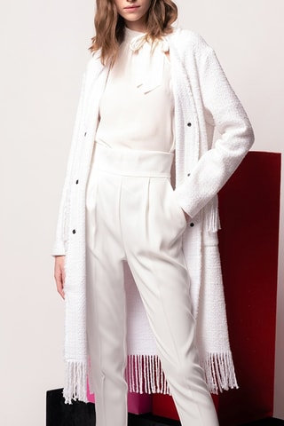 Lang Vest - Wit