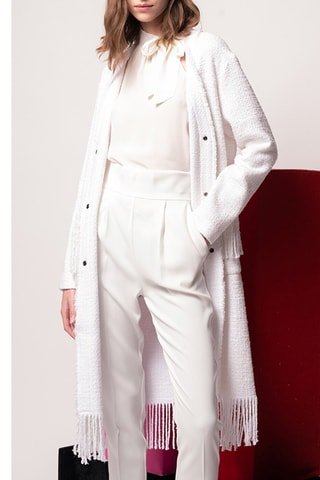 Lang Vest - Wit