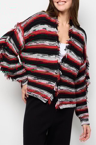 Vest Zwart en Rood