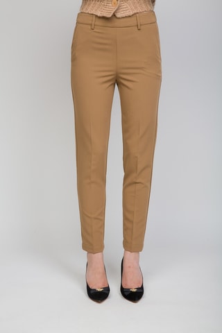 Pantalon 7/8 taille haute - Camel