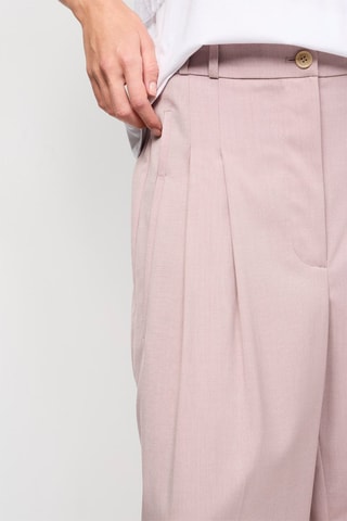 Pantalon droit Rose