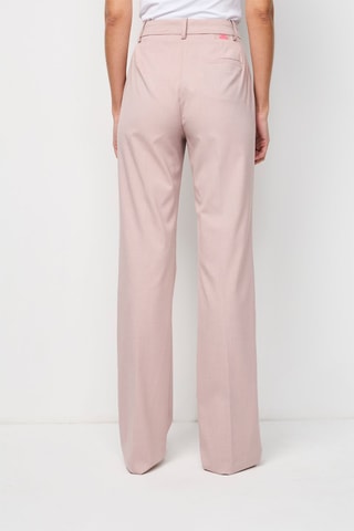 Pantalon droit Vieux rose