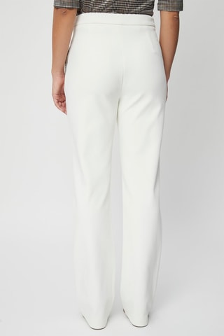 Pantalon droit taille haute - Blanc  - Harmont & Blaine