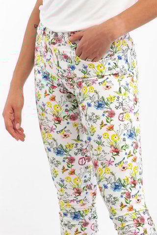 Pantalon 7/8 - Blanc - Harmont & Blaine