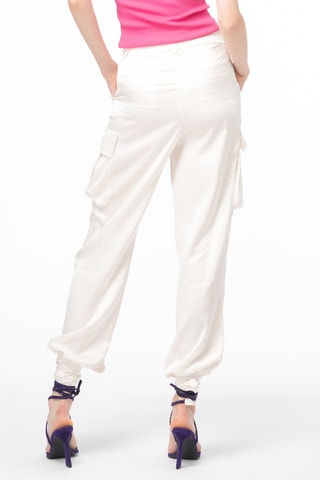 Pantalon cargo - Blanc