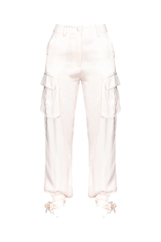 Pantalon cargo - Blanc