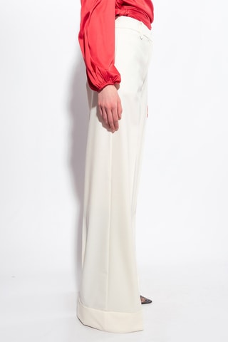 Pantalon en laine - Blanc