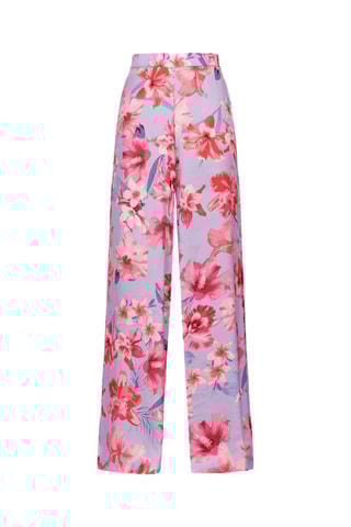 Pantalon wide legs - Mauve
