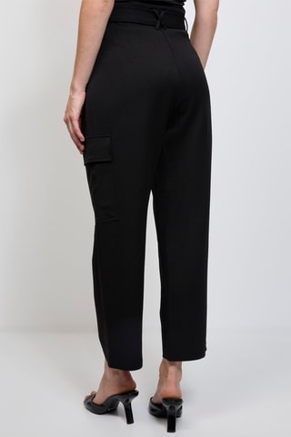 Pantalon taille haute - Noir