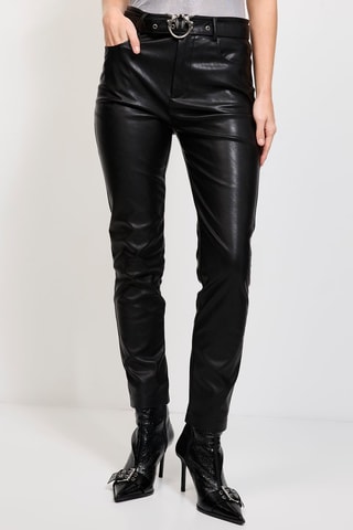 Pantalon skinny taille haute - Noir