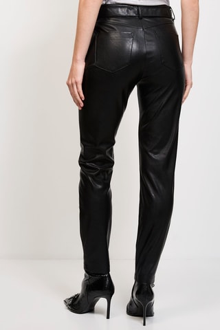 Pantalon skinny taille haute - Noir