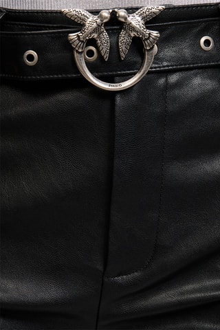 Pantalon skinny taille haute - Noir