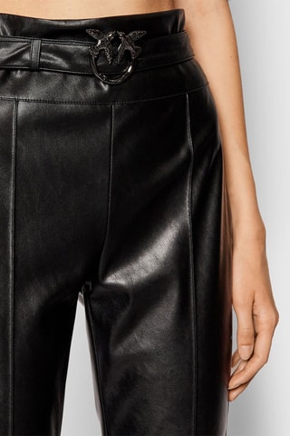 Pantalon taille haute - Noir