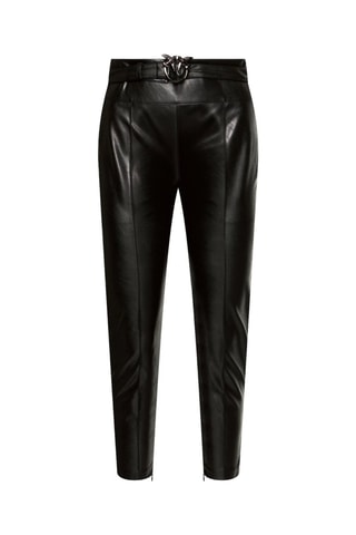 Pantalon taille haute - Noir