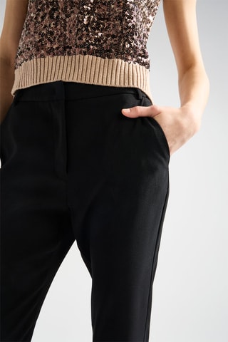 Pantalon cigarette - Noir