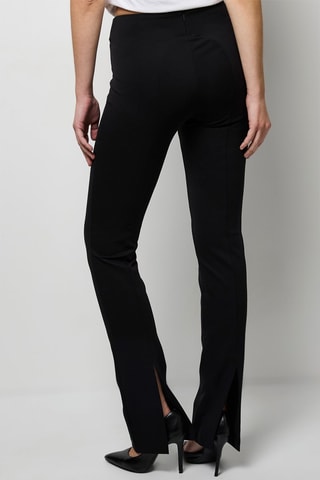 Pantalon taille haute - Noir