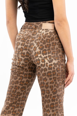 Pantalon droit - 
Marron