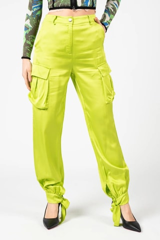 Pantalon cargo - Vert