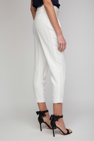Pantalon cigarette - Blanc 
