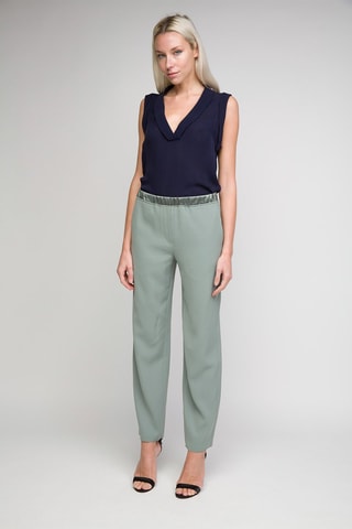 Pantalon droit - Vert 