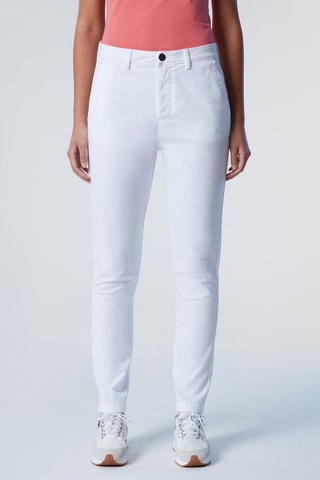Pantalon slim Blanc