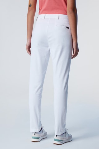 Pantalon slim Blanc