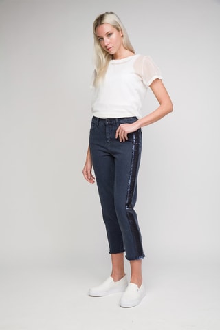 7/8 Rechte Jeans Blauw - Armani Exchange