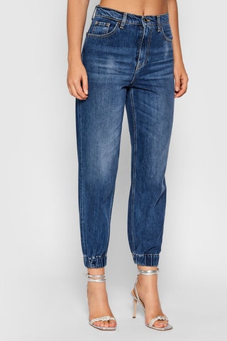 Jean taille haute - Bleu