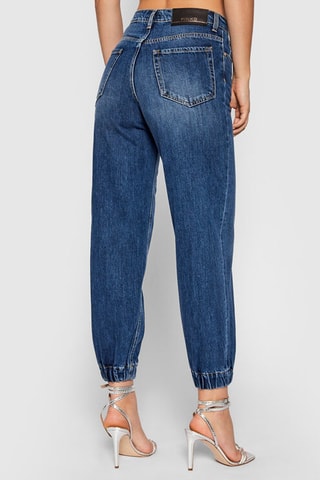 Jean taille haute - Bleu