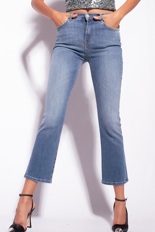 7/8 Jeans Bootcut - Blauw