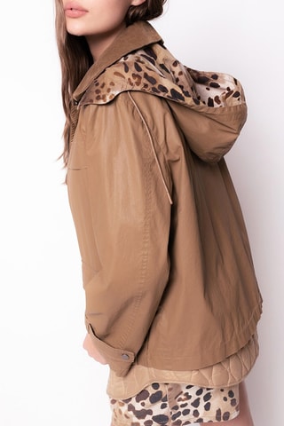 Parka met Capuchon - Camel