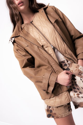 Parka met Capuchon - Camel