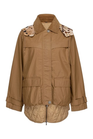 Parka met Capuchon - Camel