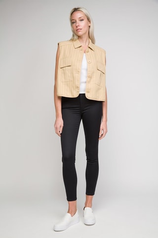 Mouwloos Jasje Beige - Armani Exchange
