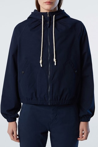 Jasje met Capuchon Marineblauw