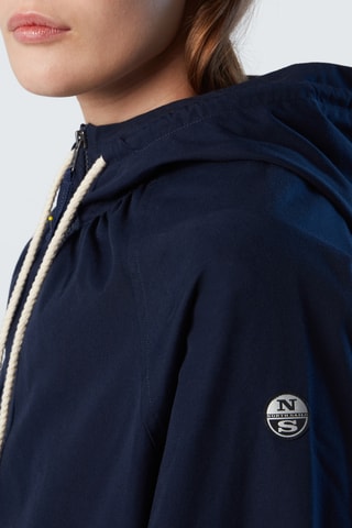 Jasje met Capuchon Marineblauw