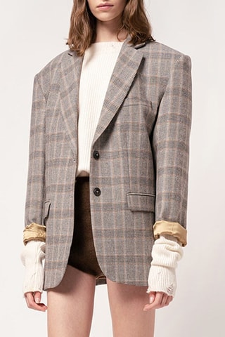 Veste en laine - Gris