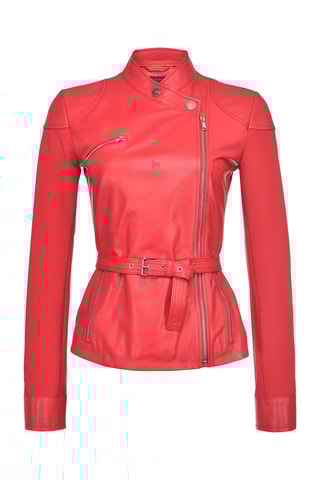 Lamsleren Jasje - Rood