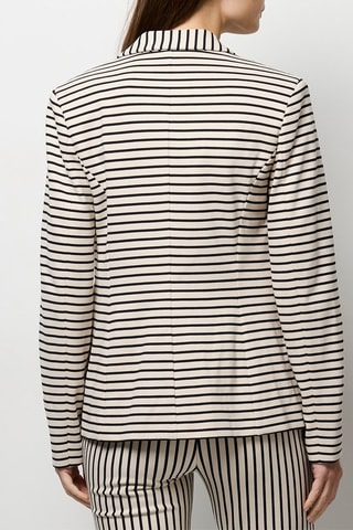 Veste - Ecru et noir