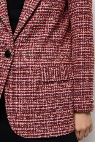 Veste en tweed - Rose