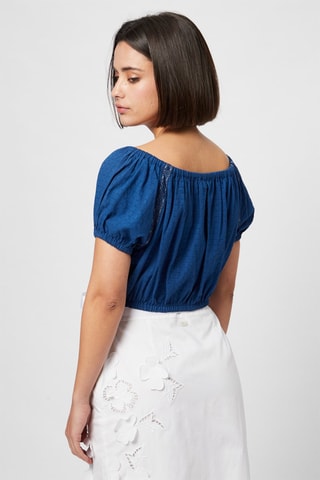 Crop Top Marineblauw - Harmont & Blaine