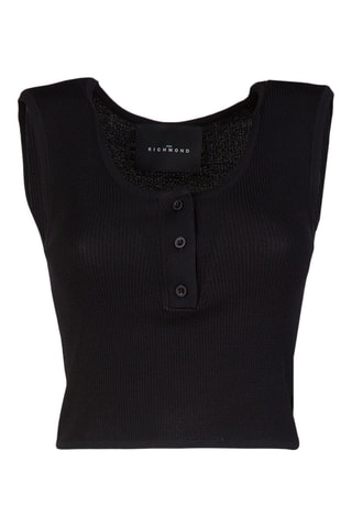 Crop top Lepor - Noir
