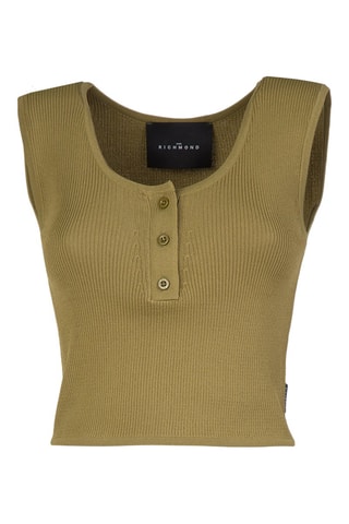 Crop Top Lepor - Kaki