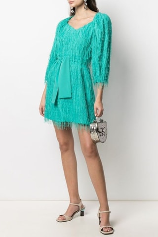 Robe droite - Vert