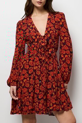 Robe patineuse - Rouge