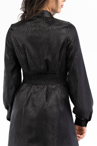 Blouse-jurk 
Zwart