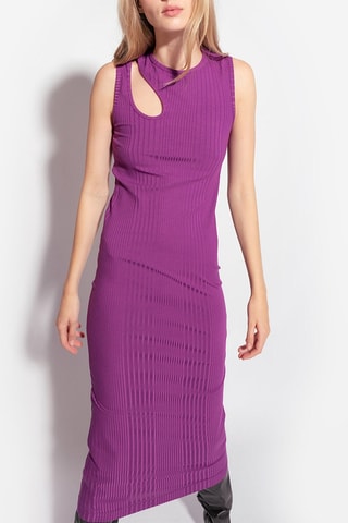 Robe longue - Violet