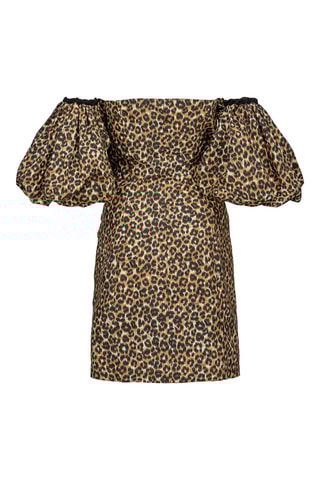 Rechte Jurk - Zwart en Beige