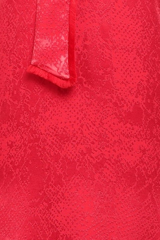 Robe droite - Rouge